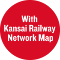 With Kansai Railway Network Map